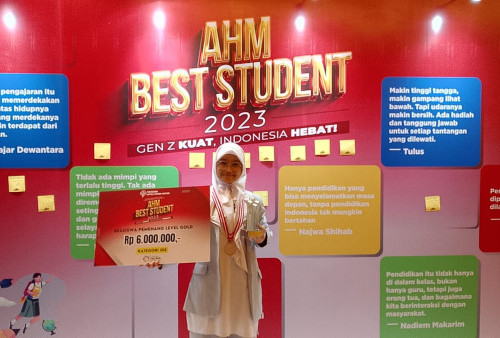 Ini Dia Siswi SMK Binaan Wahana yang Sabet Gelar AHM Best Student 2023 