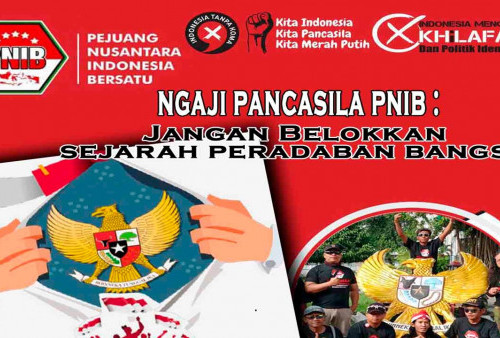 PNIB Istighotsah Ngaji Pancasila di Bekasi, Minta Jangan Belokkan Sejarah Peradaban Bangsa Indonesia