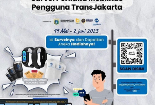 DKI Jakarta Lakukan Kajian Demi Tingkatkan Kualitas Transportasi Publik, Ikut Survei Bisa Dapat Hadiah!