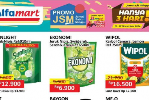 Promo Alfamart Belanja Jadi Lebih Hemat Weekend Sabtu, 16 November 2024