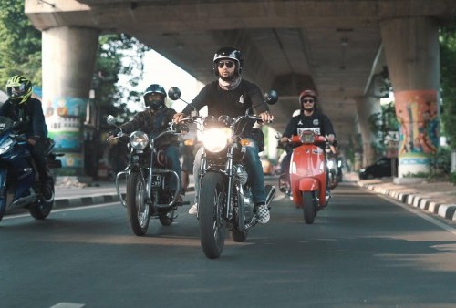 Tagline Bikers Dakwah, 'Dirangkul Bukan Dipukul' Jadi Single Kedua Ustad Alfie Alfandy