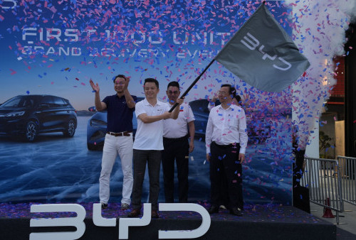 BYD Serah Terima Unit ke Konsumen Indonesia