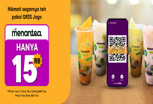 Dapatkan Promo Minuman Menantea, Cukup Membayar Rp 15.000 Saja!