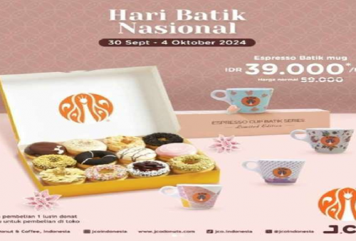 Hari Terakhir Promo J.CO, Yuk Sikat Ada 2 Promo Seru Murah Meriah!