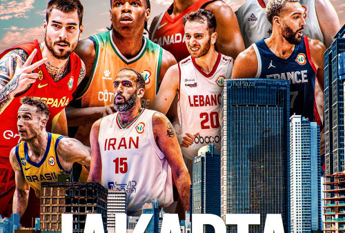 Jelang FIBA World Cup 2023 Timnas Basket Kanada Tiba di Jakarta, Tujuh Pemain NBA Siap Hadapi Indonesia
