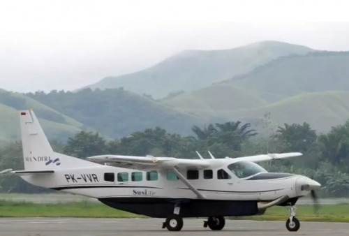 Pesawat Susi Air Terbakar atau Dibakar? Polda Papua Kombes Ignatius Segera Lakukan Pengecekan 