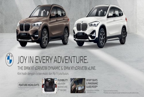 BMW Group Indonesia Gelar promo Cicilan Rendah untuk Pembelian BMW X1 sDRIVE18i, Hanya Rp 9 Jutaan