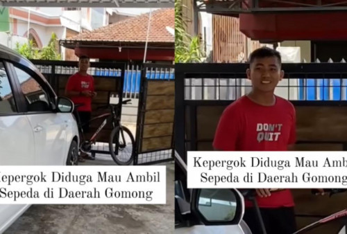 Bikin Ngakak! Pria Ini Malah Santai Tanya Alamat Rumah Usai Keciduk Maling Sepeda, Reaksinya Bikin Geleng-Geleng Kepala