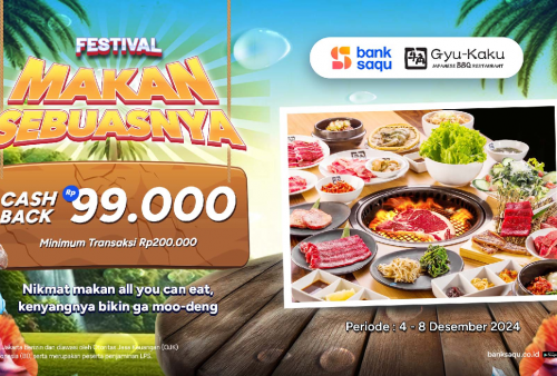 Dapatkan Cashback Gyu-Kaku Hingga Rp 99 Ribu yuk Ambil Promonya Buruan