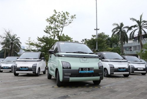 100 Unit Wuling Air ev Sampai ke Tangan Konsumen di Jakarta