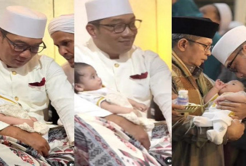 Respons Ridwan Kamil Soal Nama Anak Bayi Sama dengannya: Siapa Tahu Jodohnya Bernama Atalia Juga