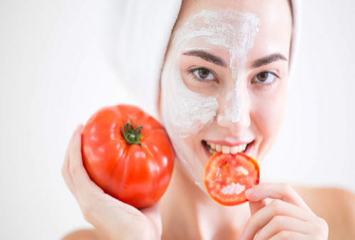 Ampuh Obati Jerawat, Begini Cara Aplikasikan Masker Tomat ke Wajah dengan Benar