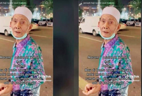 Viral! Seorang Kakek Jamaah Haji Tersesat Jalan Kaki di Mekkah: 'Sudah Pikun'