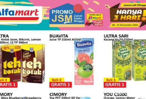 Jangan Lewatkan! Daftar Promo JSM Alfamart Berlaku Hingga 10 November 2024