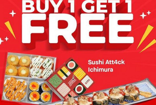 Serbu! Promo Ichiban Sushi Spesial Promo Payday Buy 1 Get 1, Cek Syarat dan Ketentuannya di Sini!