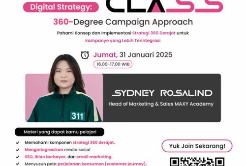 Transformasi Pemasaran Digital: MAXY Academy Selenggarakan Kelas Gratis Bersama Ahli Marketing