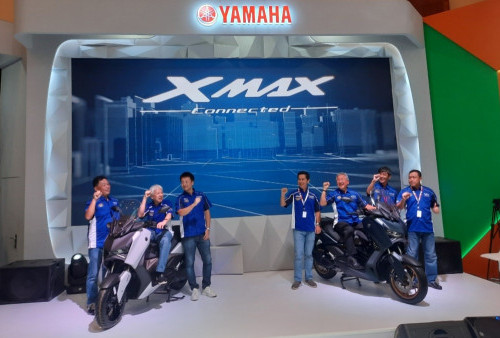 Yamaha XMAX 250 Resmi Meluncur di IMOS 2022, Segini Harganya!
