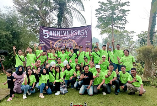 Rayakan Anniversary ke-5, GCN Chapter Purwakarta Adakan Camping Asik