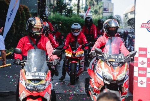 Perjalanan Bikin Bangga Indonesia, Turing Jakarta-Bali Kolaborasi KASKUS dan Federal Oil