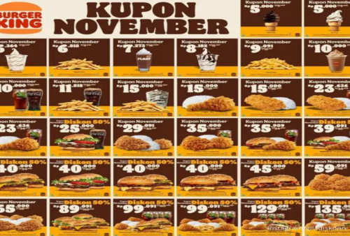 Serbu Promo Burger King November 2023, Nasi Ayam Serba Rp17 Ribu!