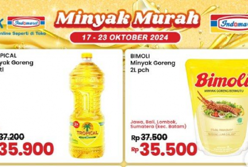 Jangan Lewatkan! Promo Minyak Goreng di Indomaret Spesial Weekend 19 Oktober 2024