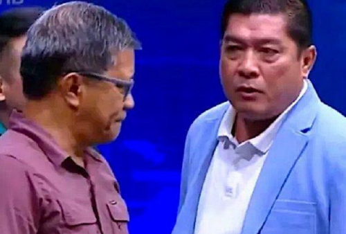 Viral! Debat Panas Rocky Gerung vs Silfester di Acara TV Hampir 'Adu Jotos'