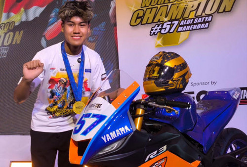 Aldi Satya bakal Berkiprah di Ajang World Supersport 2025 dengan Yamaha YZF-R9