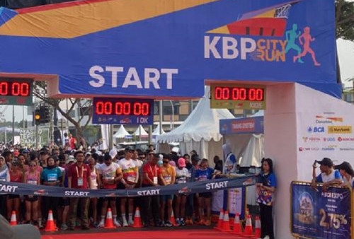 Antusias Gara-gara Total Hadiah Rp 270 Juta, Sebanyak 2.500 Peserta Meriahkan Acara Lari KBP City Run di Kota Baru Parahyangan