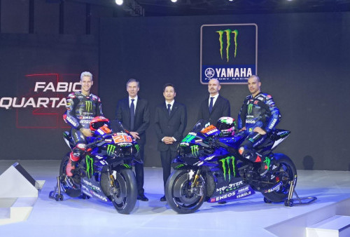 Monster Energy Yamaha MotoGP Luncurkan Livery Baru di Indonesia, Ini Target Fabio Quartararo Musim 2023