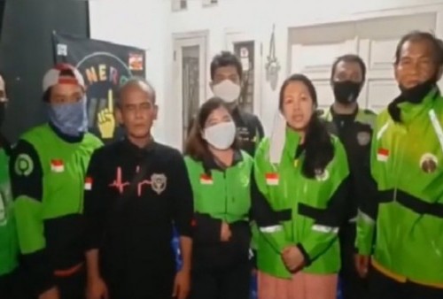 Viral Video Sekelompok 'Driver Ojol' untuk Tidak Ikut Demo Hari ini, Netizen Penasaran: Cuci Jaket di Mana?