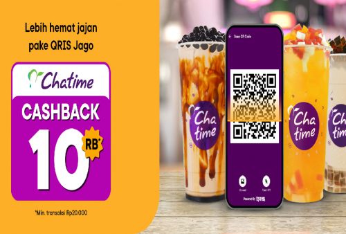 Jajan Chatime Bisa Dapat Cashback Rp 10 Ribu, Mau Coba? Begini Caranya