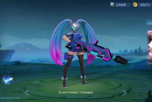 Dapatkan Skin Langka Blue Spectre Layla Gratis, Klaim Kode Redeem Mobile Legends Kamis 19 September 2024