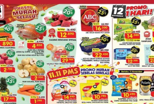 Promo Terbaru Superindo Kamis 14 November 2024: Ada Es Krim Diskon 50 Persen