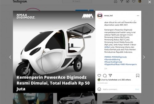 Lomba Desain Modifikasi Kendaraan Roda Tiga Power Ace Berhadiah Rp 15 Juta