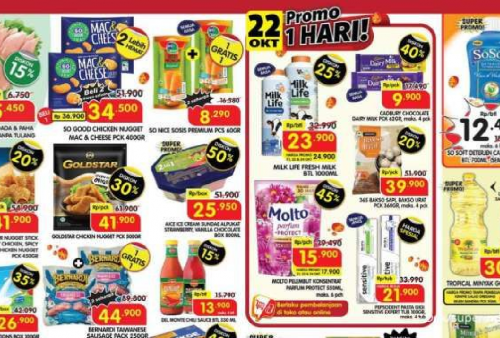 Promo Superindo Weekday Selasa 22 Oktober 2024 Ada Promo Molto Diskon 45 Persen