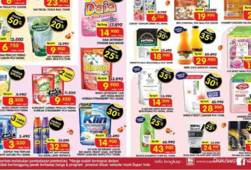 Promo Superindo Weekday Rabu 13 November 2024: Beli Mamah Lemon Harga Murah!