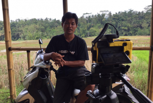 Youtuber dari desa dengan penghasilan ratusan juta terkesan dengan Yamaha Gear 125