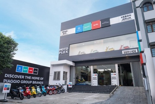 Piaggio Indonesia Buka Diler Motoplex 4 Brand Baru di Kebon Jeruk, Jakarta, Ini Promo Menariknya
