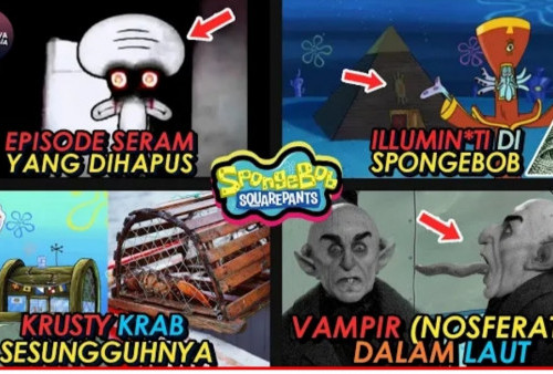 5 Misteri Film Spongebob yang Belum Terpecahkan, Salah Satunya Squidward Iluminati!