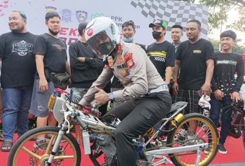Deklarasi Stop Balap Liar Warnai Seri 4 Street Race Kemayoran
