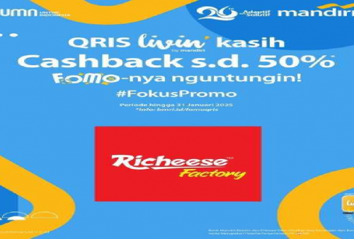 Beli Richeese Cashback Sampai 50 Persen, Mau? Begini Caranya