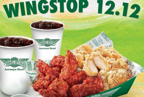 Siap-siap! Wingstop Berikan Promo 12.12 di Bulan Desember: Beli 12 Ayam Hanya Rp 68 Ribu