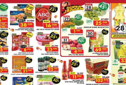 Serbu! Promo Weekday Superindo Selasa 29 Oktober 2024