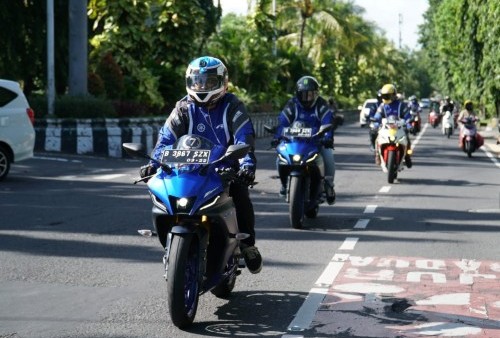 Sudah Sampai Mataram, Turing bLU cRU Fun Riding Road to Mandalika Bakal Nonton Langsung MotoGP di Mandalika