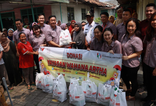 Yayasan Wahana Artha Sebar 1000 Sembako dalam Rangka 'Berbagi Untuk Semua'