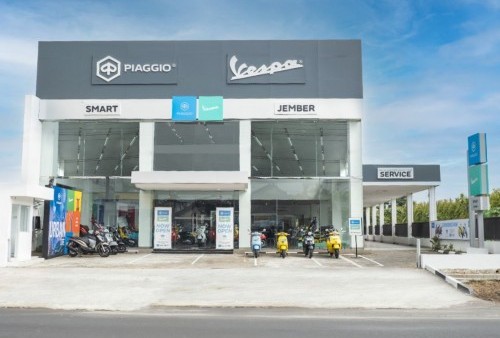 Piaggio Indonesia Buka Dealer Premium Motoplex 2 Brand di Jember, Konsep 3S, Fasilitas Lengkap