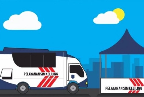 Ini Lima Lokasi SIM Keliling yang Disiapkan Polda Metro Jaya Pada Kamis