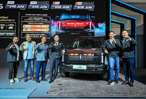 Resmi Mengaspal di GJAW 2024, Chery J6 Jadi SUV Off-road Listrik Pertama di Indonesia