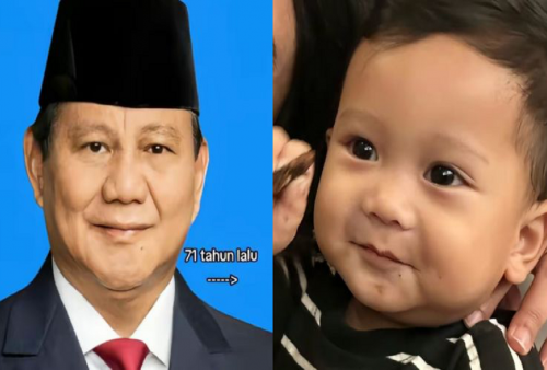 Viral! Bayi Mirip Prabowo Subianto, Partai Gerindra Gercep Kirim Hadiah