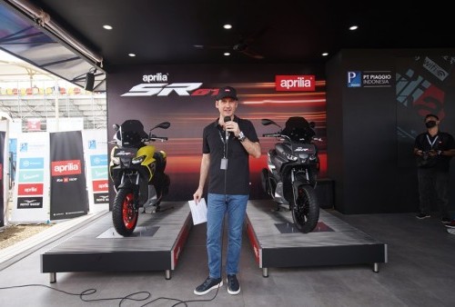 Tampil di MotoGP Mandalika, Aprilia SR GT 200 Resmi Hadir di Indonesia